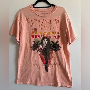 M The Doors Distressed T-shirt